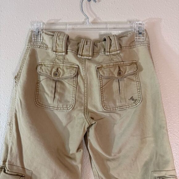 Vintage Y2K Abercrombie and fitch Cargo Pants with Pockets 3 - Picture 7 of 9
